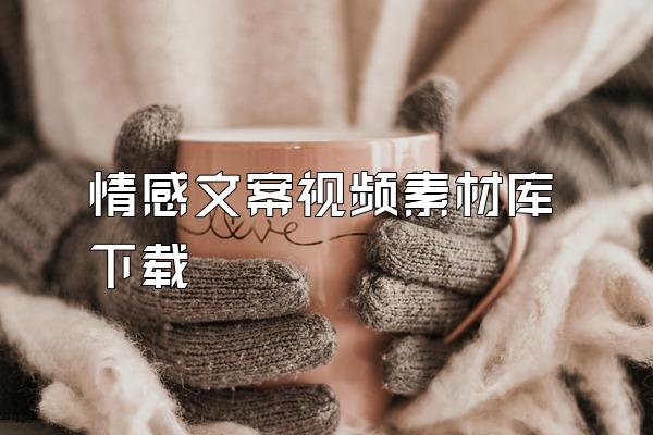 情感文案视频素材库下载